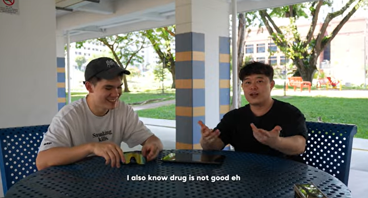 Thomas and Norbin attempt to simulate the devastating toll drugs take on the brain and body.